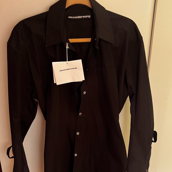 Alexander Wang Detached collar shirt dress - Picture 2 of 11